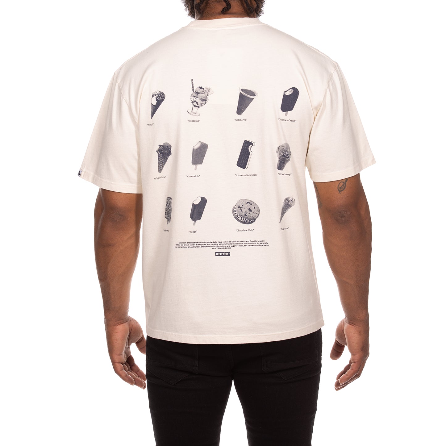 Icecream Billionaire Boys Club Tee Options SS Knit Oversized Fit