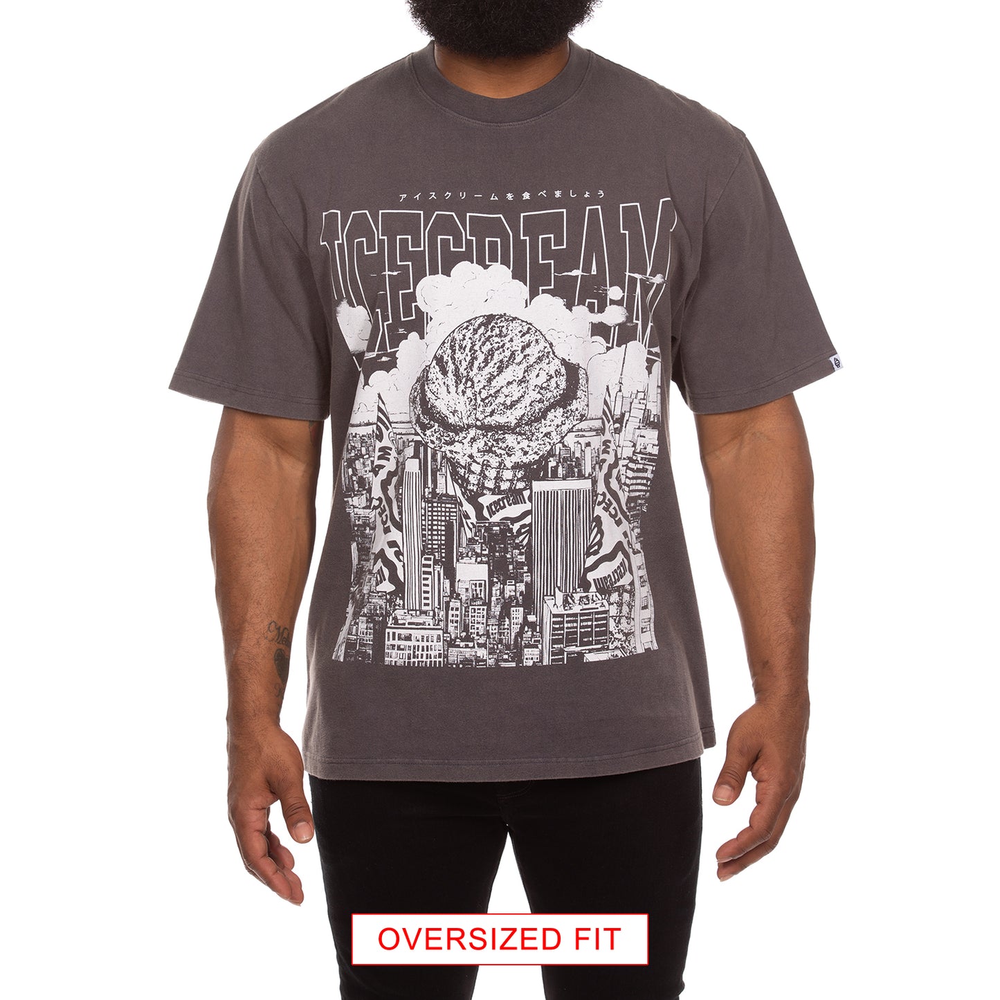 Icecream Billionaire Boys Club Tee Invasion SS Knit - Oversized Fit