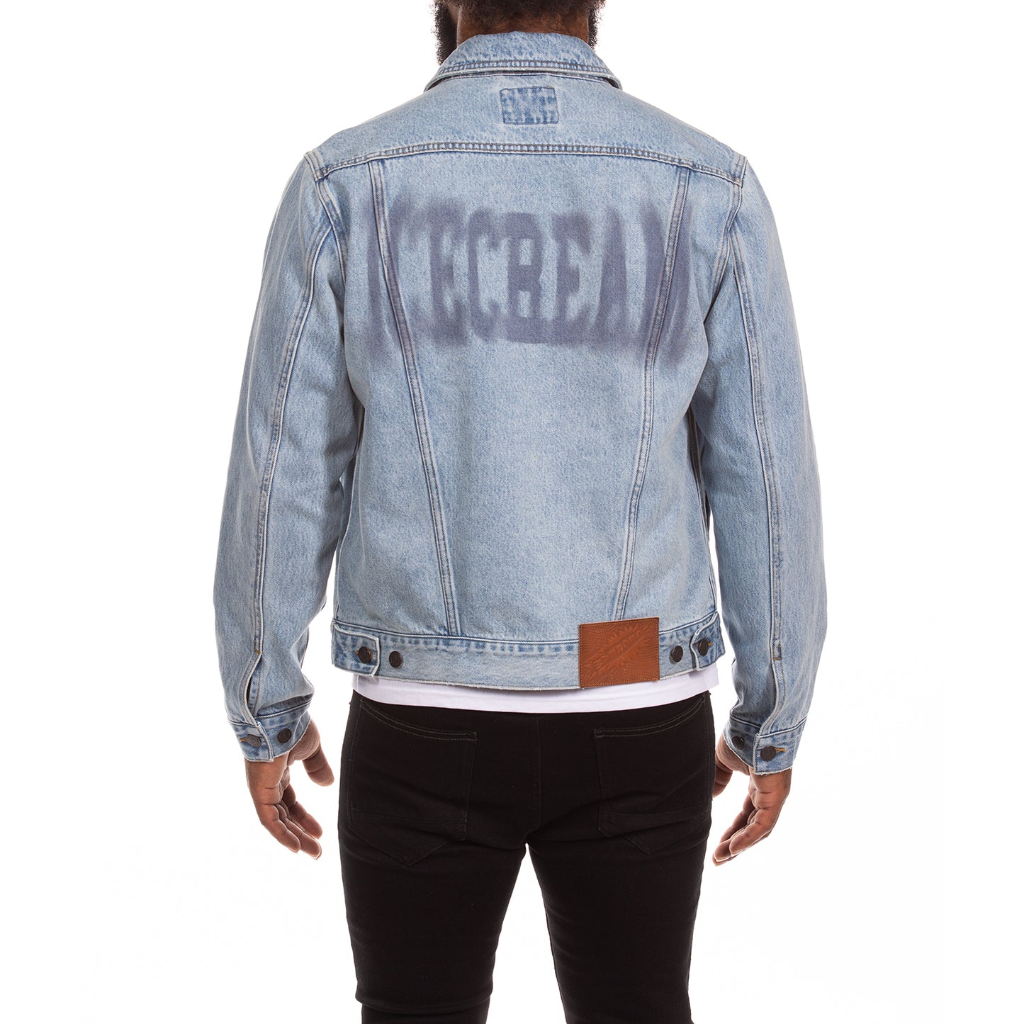 Icecream BBCIcecream Jacket Blurry Jean Denim Clothing