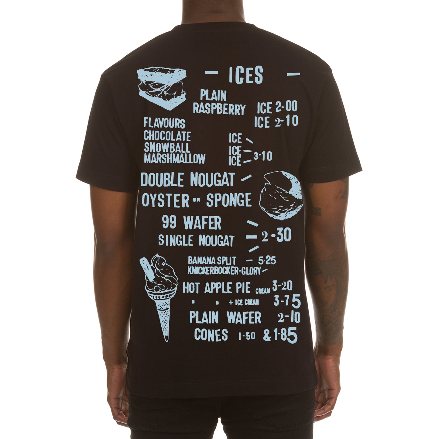 Icecream Billionaire Boys Club Menu SS Tee
