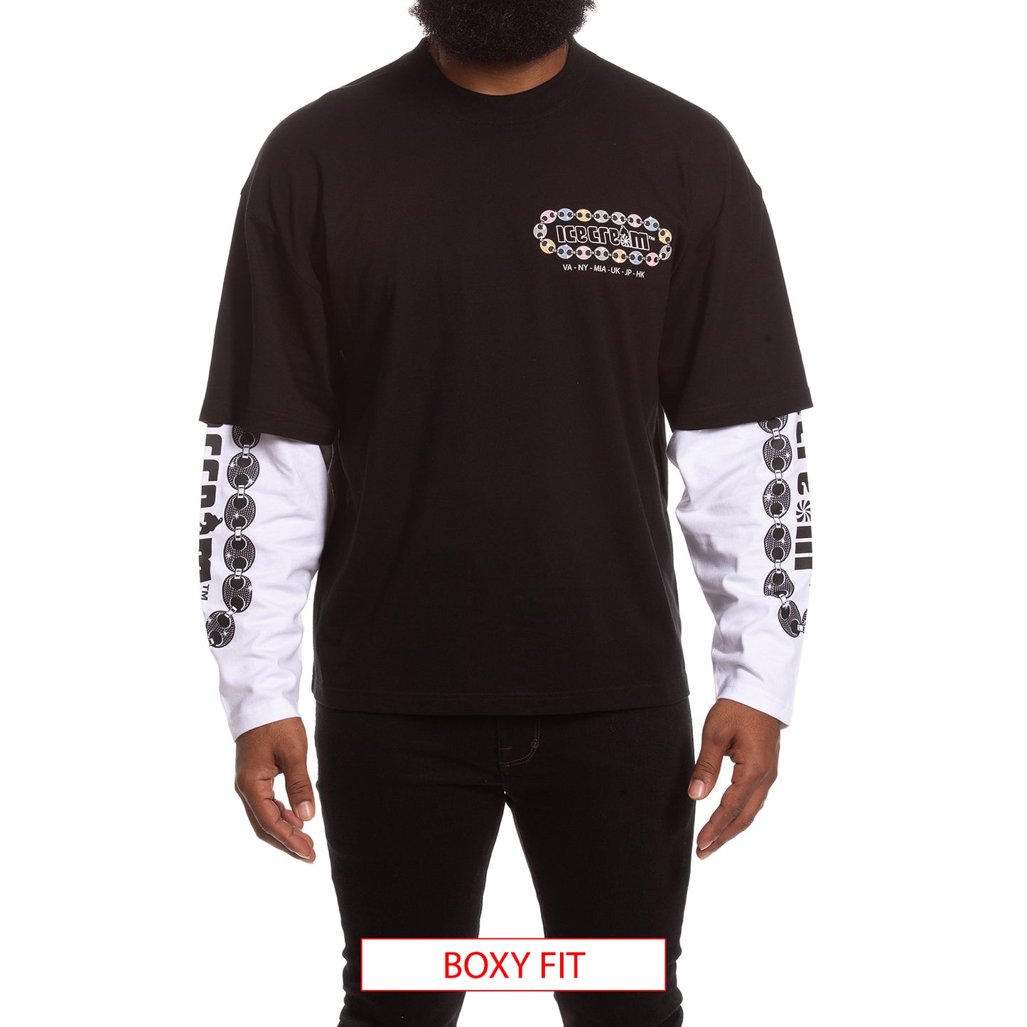 Icecream Billionaire Boys Club Jupiter LS Tee Box Fit