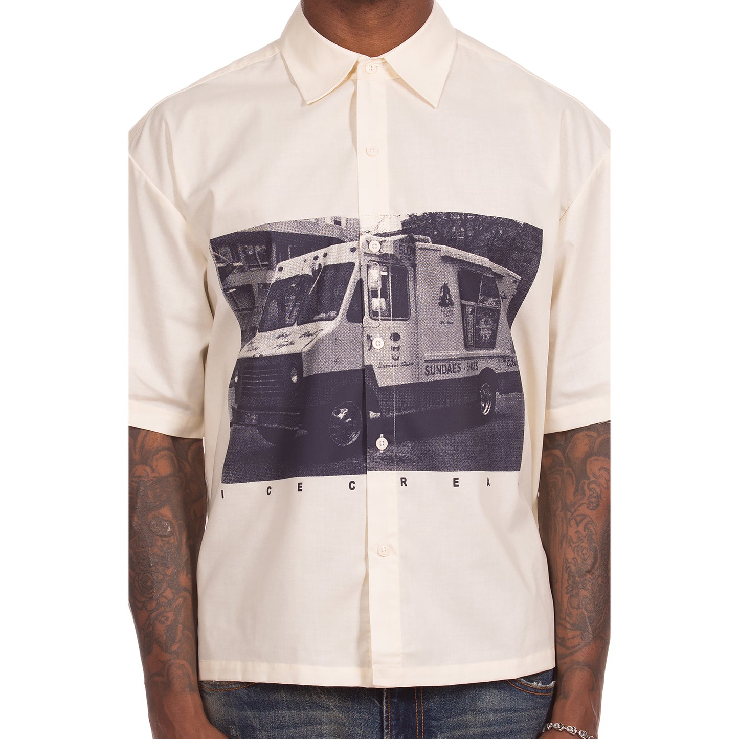 Icecream Billionaire Boys Club Icecream Truck SS Woven
