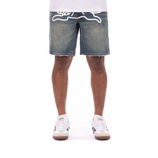 Icecream Billionaire Boys Club Blueberry Yogurt Jean Shorts
