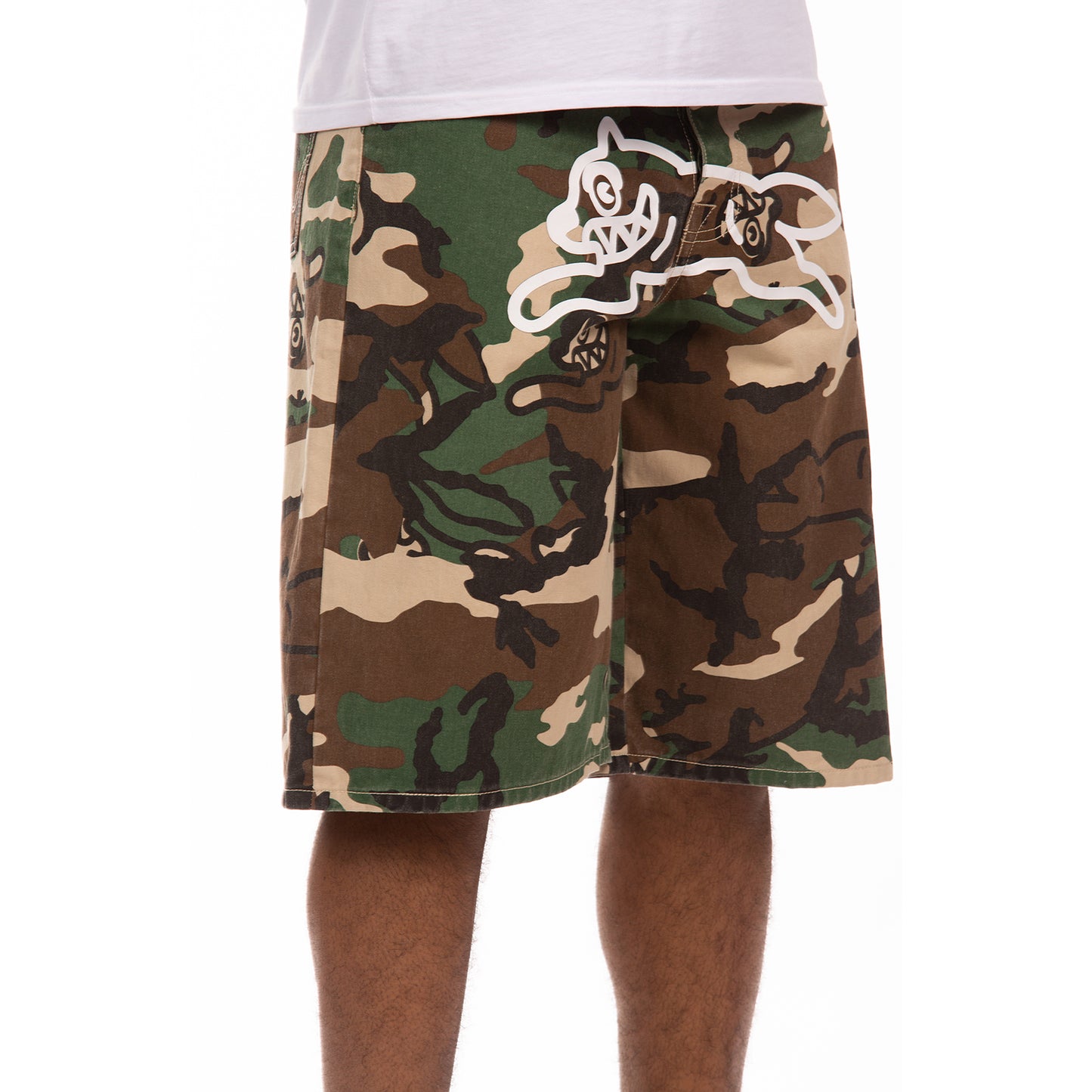 Icecream Billionaire Boys Club Icee Camo Twill Short Vanilla Fit