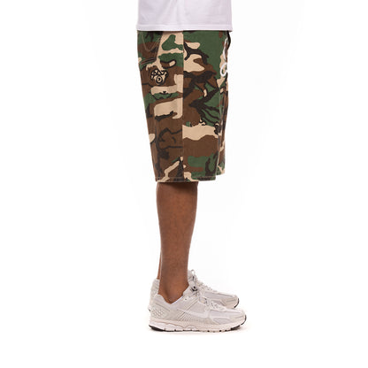 Icecream Billionaire Boys Club Icee Camo Twill Short Vanilla Fit