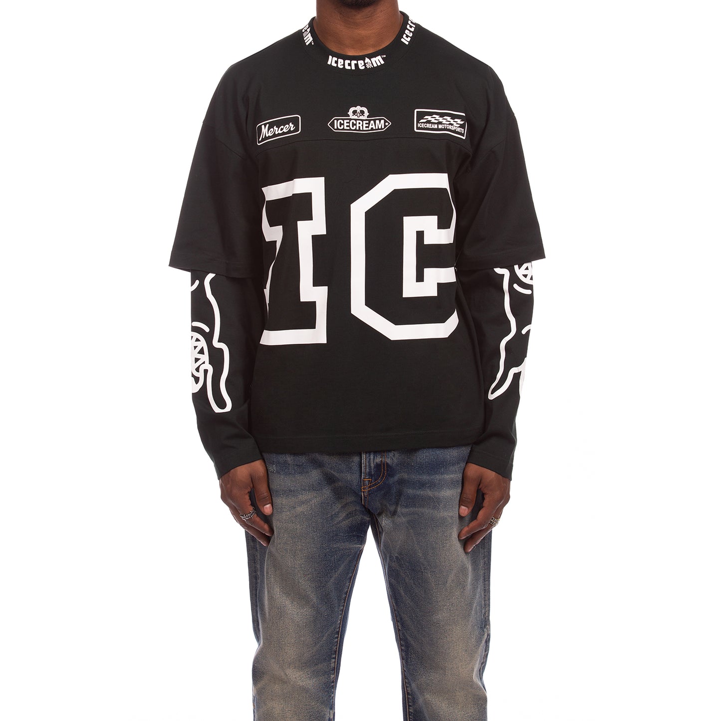 Icecream Billionaire Boys Club Strawberry LS Knit Oversized