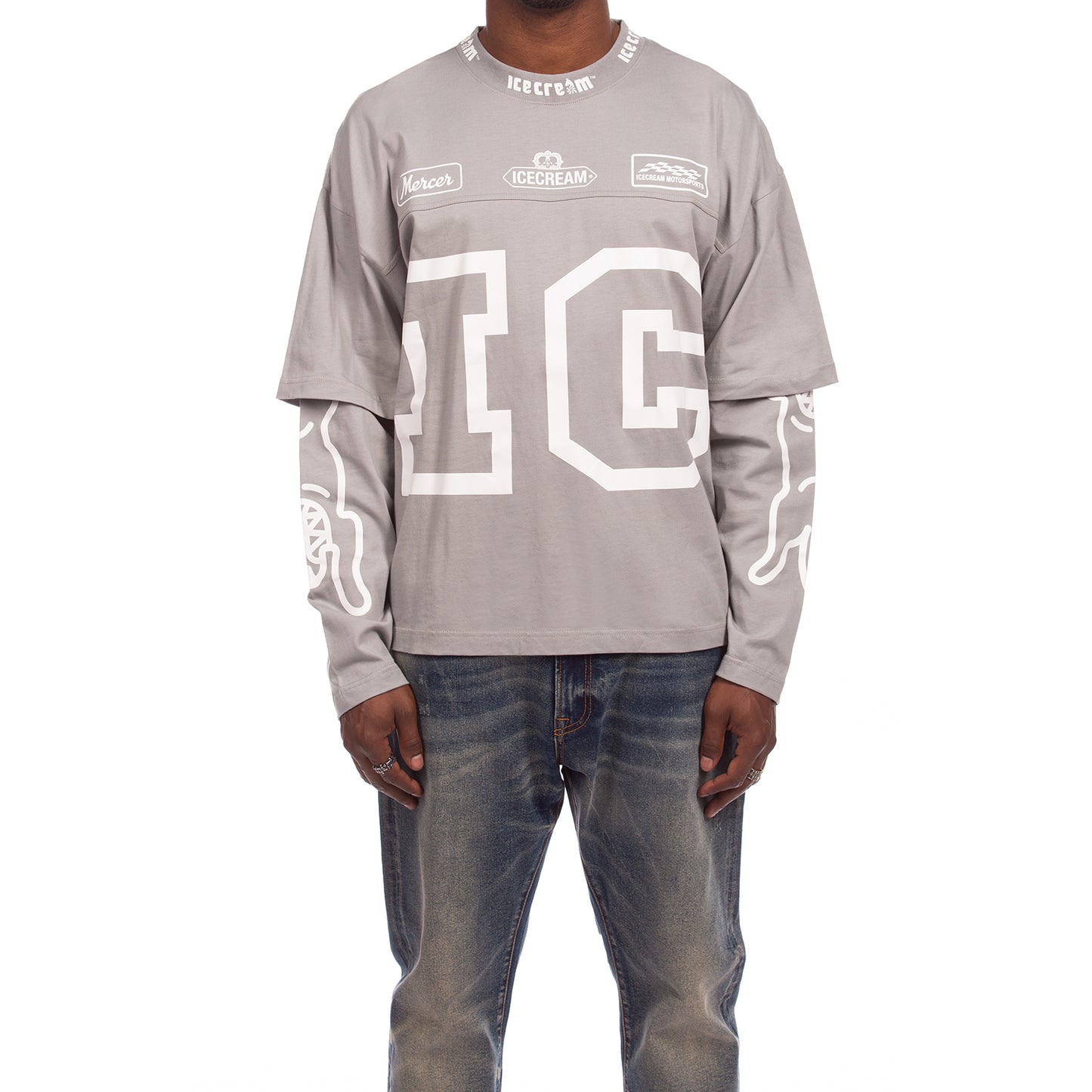 Icecream Billionaire Boys Club Strawberry LS Knit Oversized