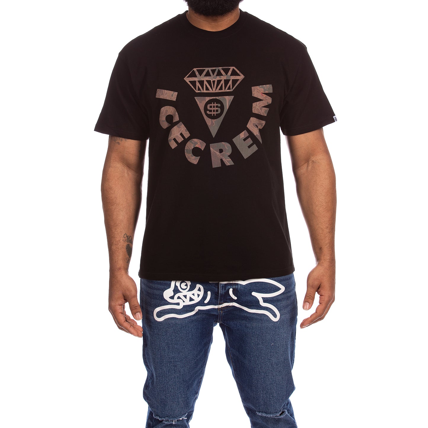 Icecream Billionaire Boys Club Camo Diamond SS Tee