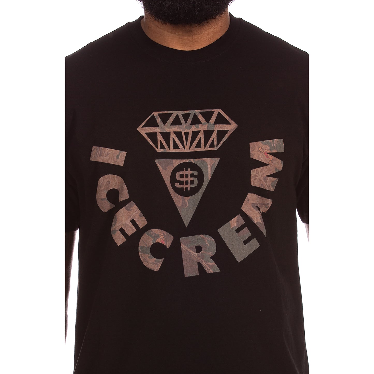 Icecream Billionaire Boys Club Camo Diamond SS Tee