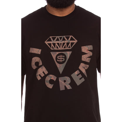 Icecream Billionaire Boys Club Camo Diamond SS Tee