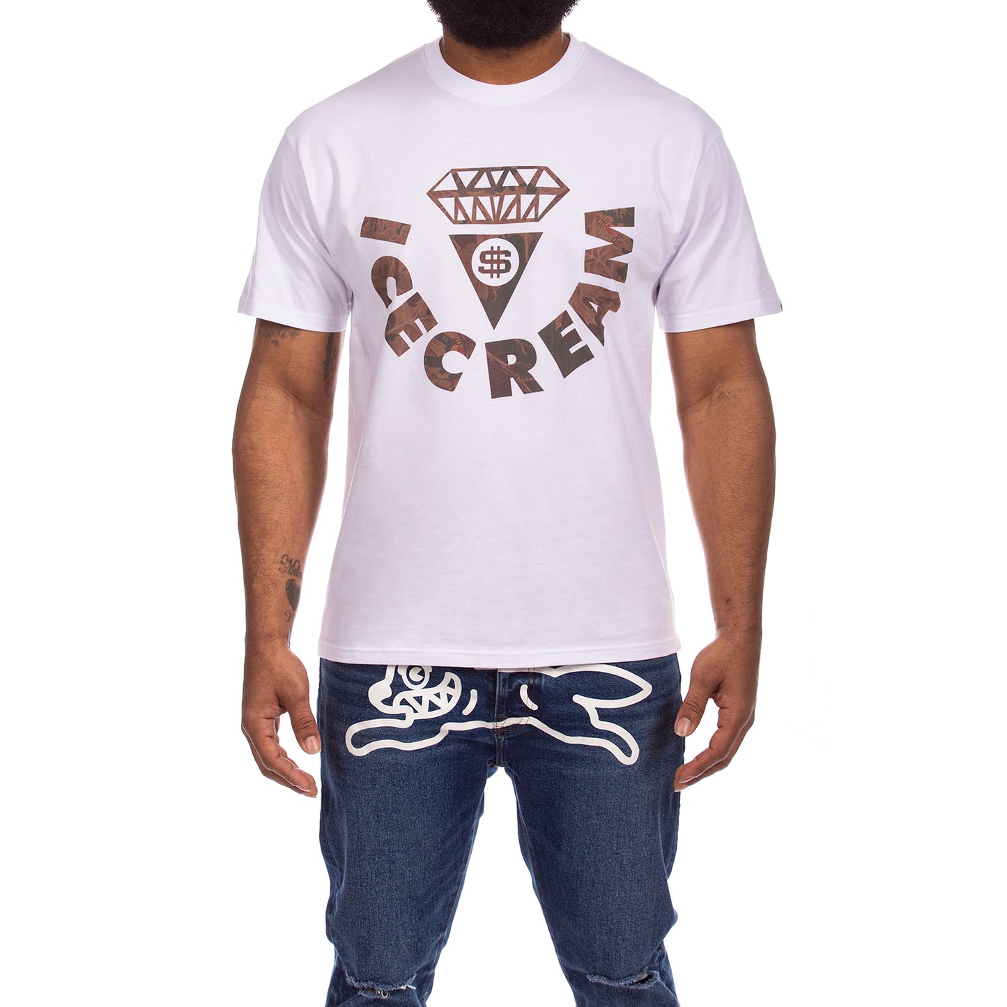 Icecream Billionaire Boys Club Camo Diamond SS Tee
