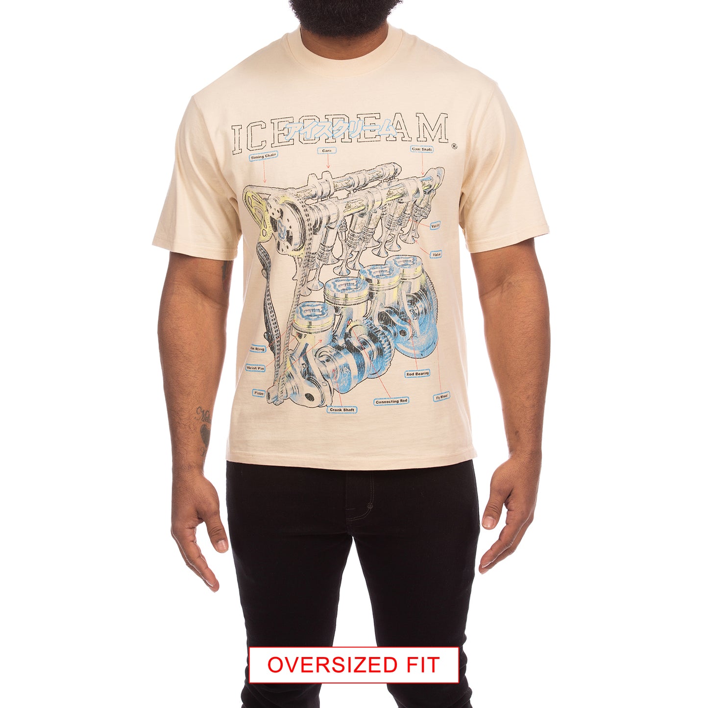 Icecream Billionaire Boys Club Motorhead SS Knit Oversized