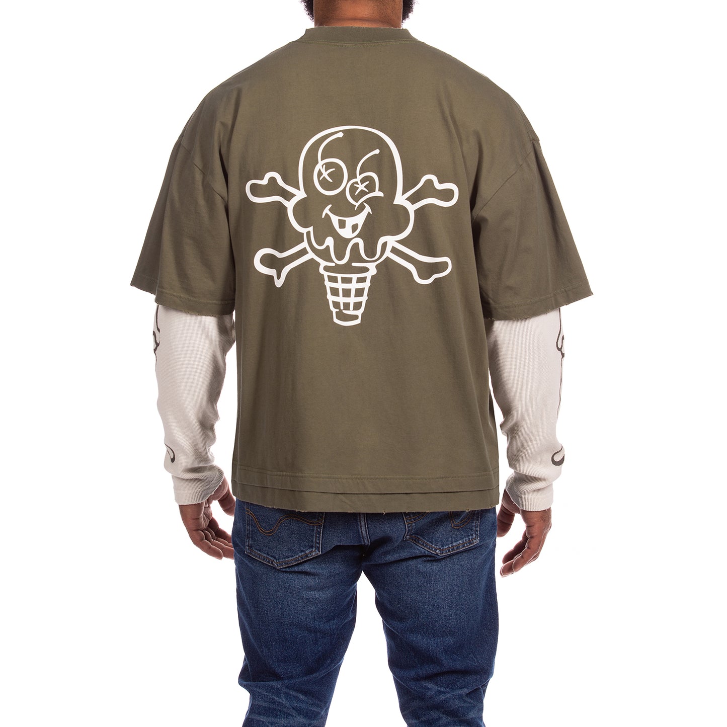 Icecream Billionaire Boys Club Bones LS Knit Oversized