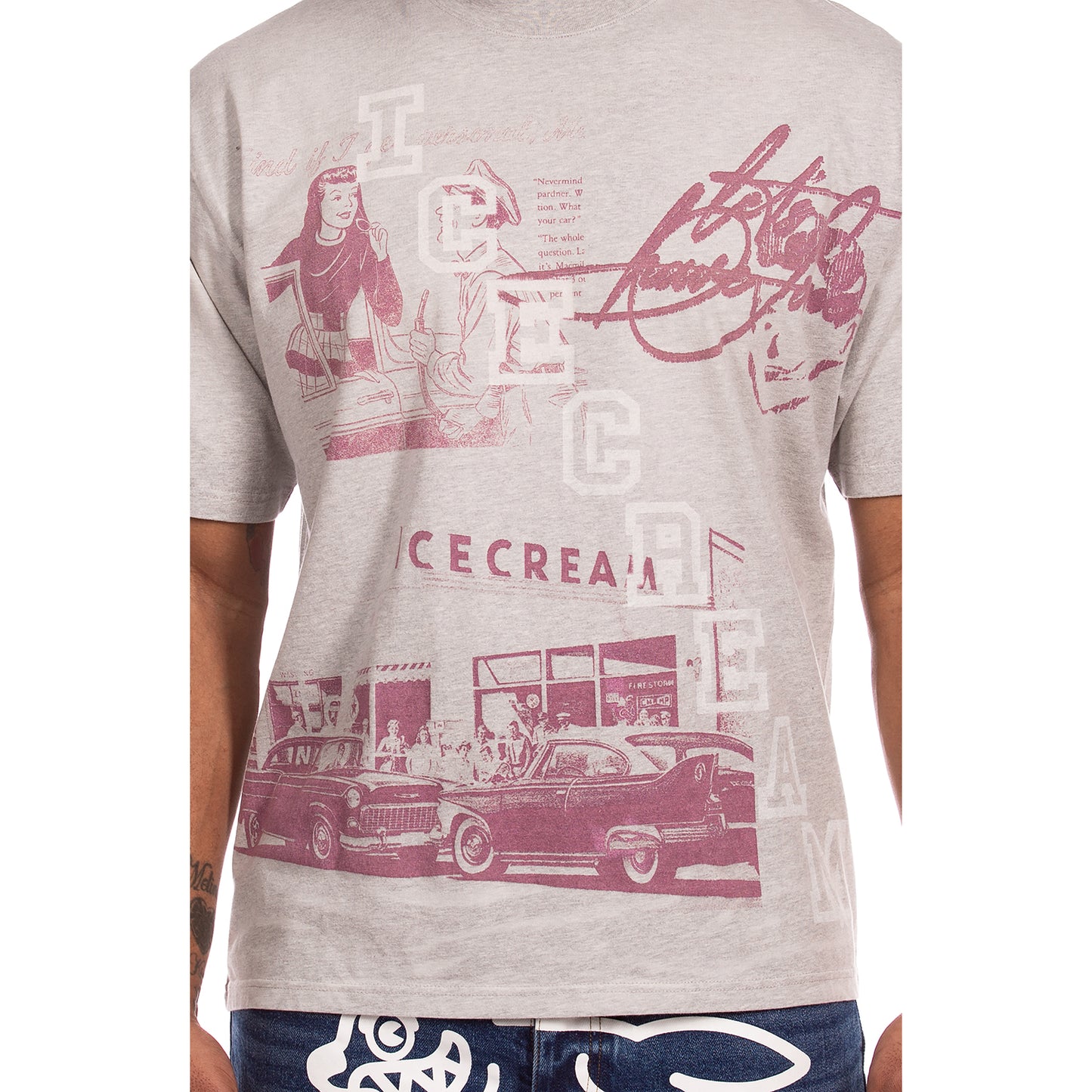 Icecream Billionaire Boys Club Daily Double SS Knit Oversized