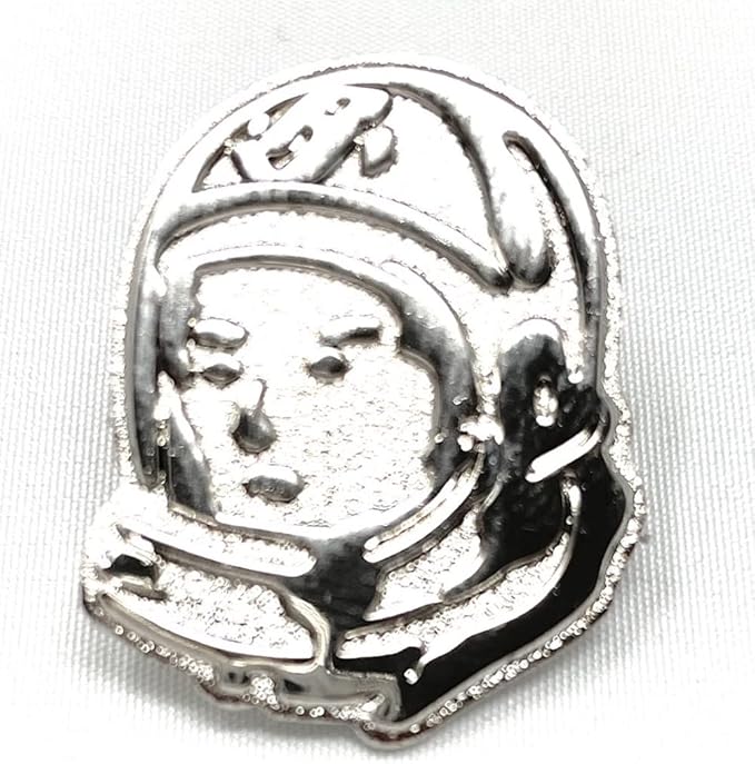 Billionaire Boys Club Accessories BB Arch Logo Tin Box in Silver with 4 Pins