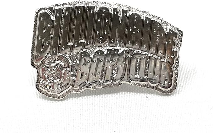Billionaire Boys Club Accessories BB Arch Logo Tin Box in Silver with 4 Pins
