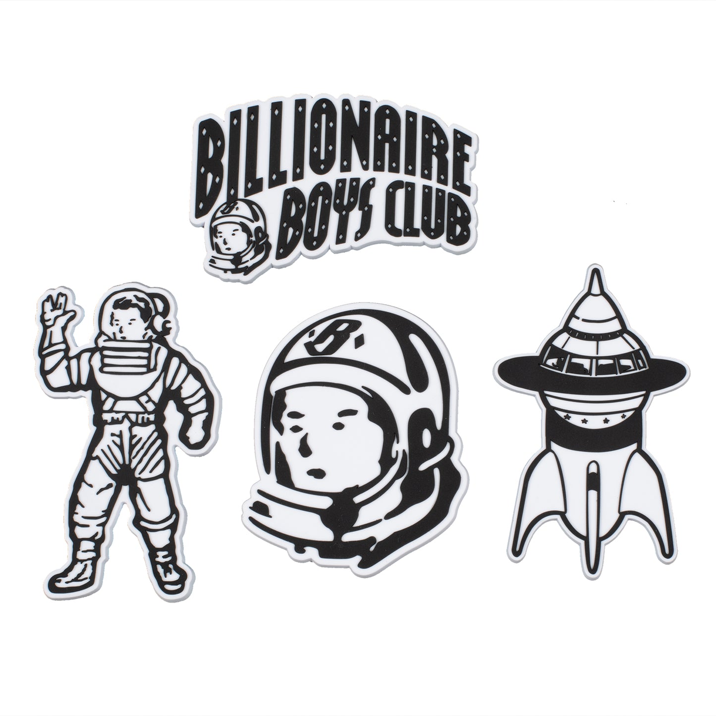 Billionaire Boys Club Magnets – Set of 4 - Limited Edition Streetwear Collectible - Rare Find