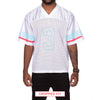 Billionaire Boys Club Mens Shirt Short Sleeve Jersey CROPPED Ring Of Honour SS Knit 841-3308