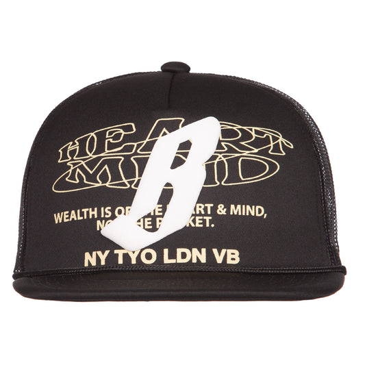 Billionaire Boys Club Clothing Men's Cap Snapback Hat Flying B Trucker Hat 841-4802