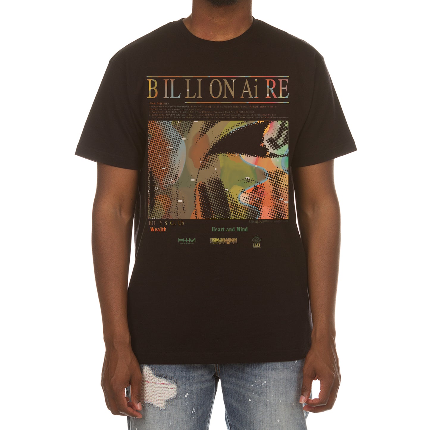 BILLIONAIRE BOYS CLUB CLOTHING MEN'S BB EXPLORER SHORT SLEEVE TEE 841-6202