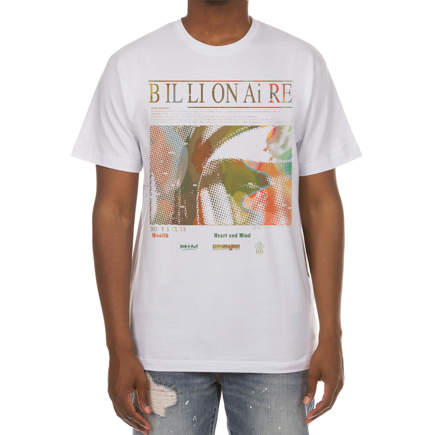 BILLIONAIRE BOYS CLUB CLOTHING MEN'S BB EXPLORER SHORT SLEEVE TEE 841-6202