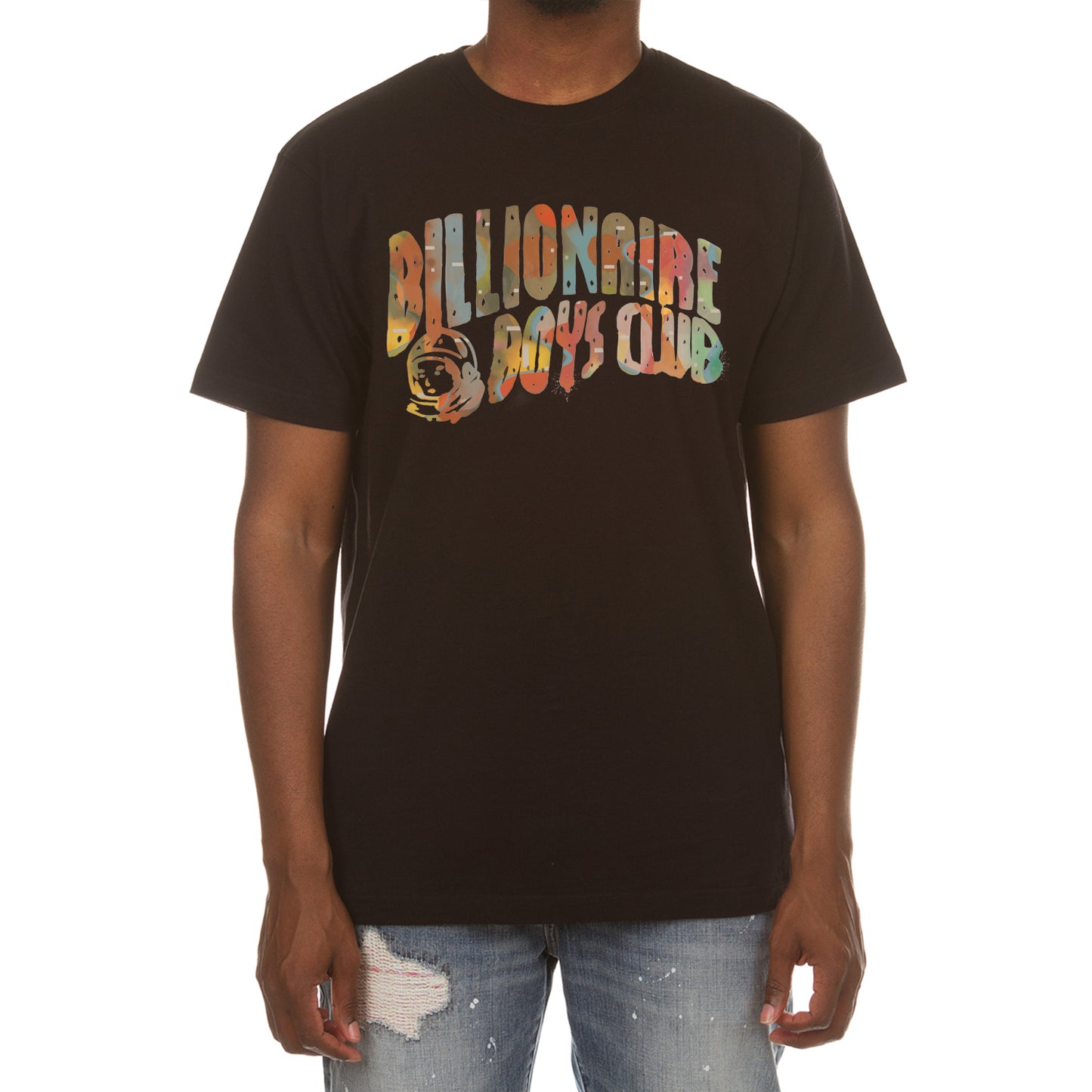 Billionaire Boys Club Mens T-Shirt Short Sleeve BB Arch Tee 841-6205