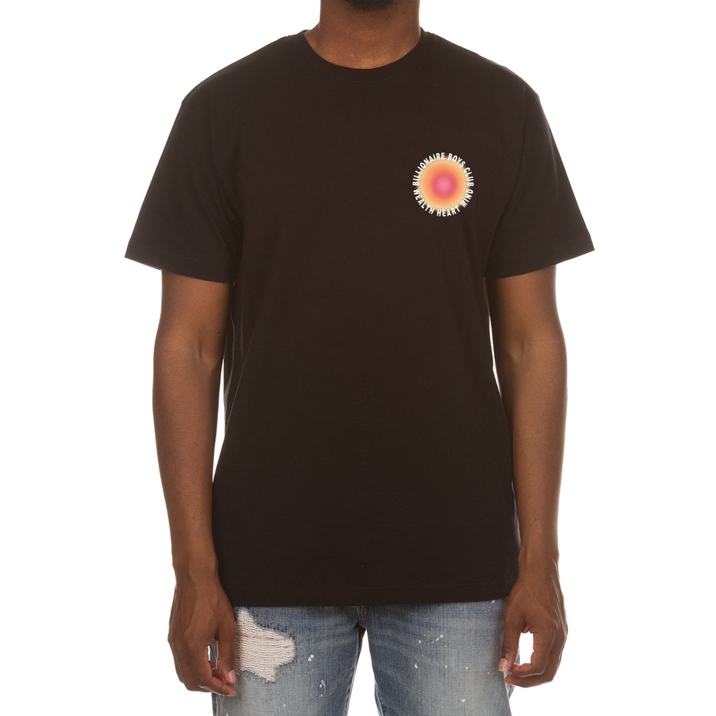 Billionaire Boys Club Mens T-Shirt Short Sleeve BB Circular Tee 841-6206