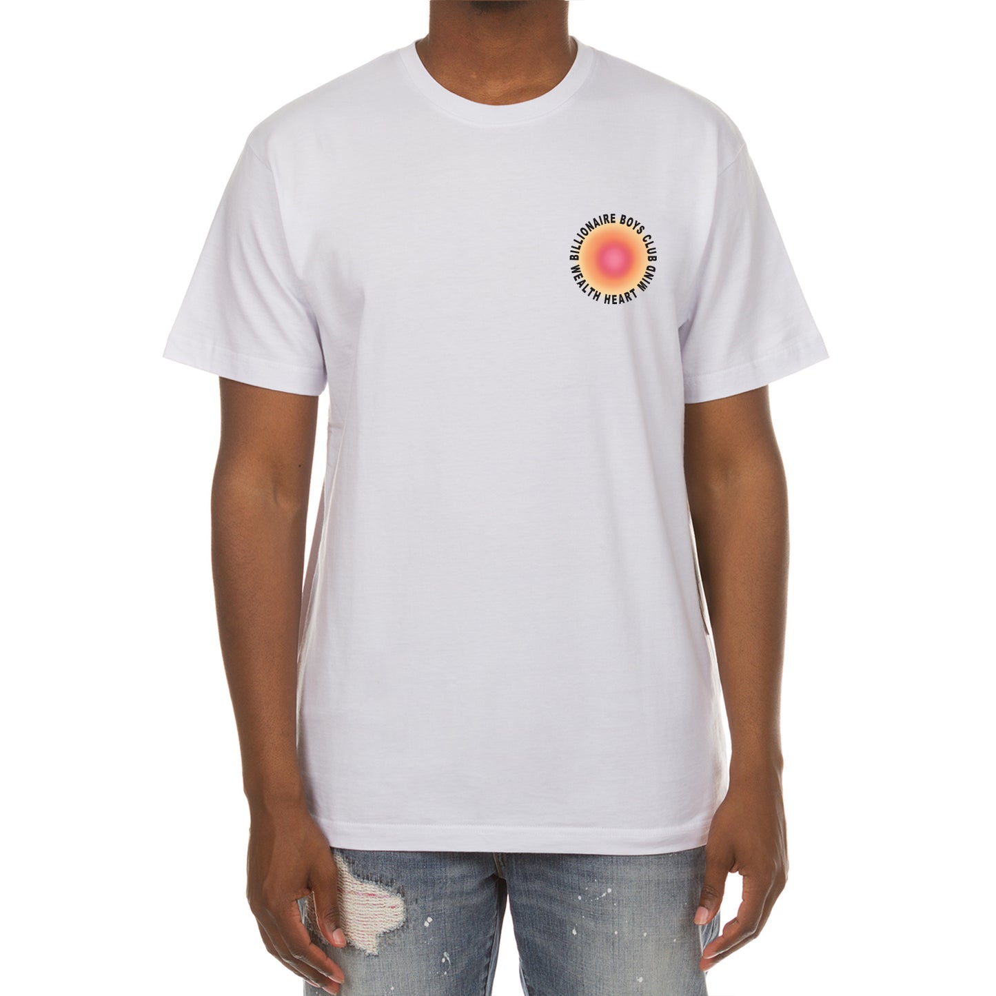 Billionaire Boys Club Mens T-Shirt Short Sleeve BB Circular Tee 841-6206