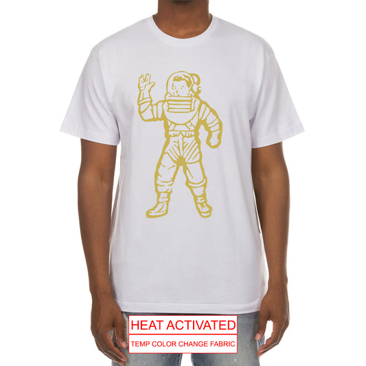 Billionaire Boys Club Mens T-Shirt Short Sleeve BB Molecules Heat Activated Temp Color Tee 841-6207