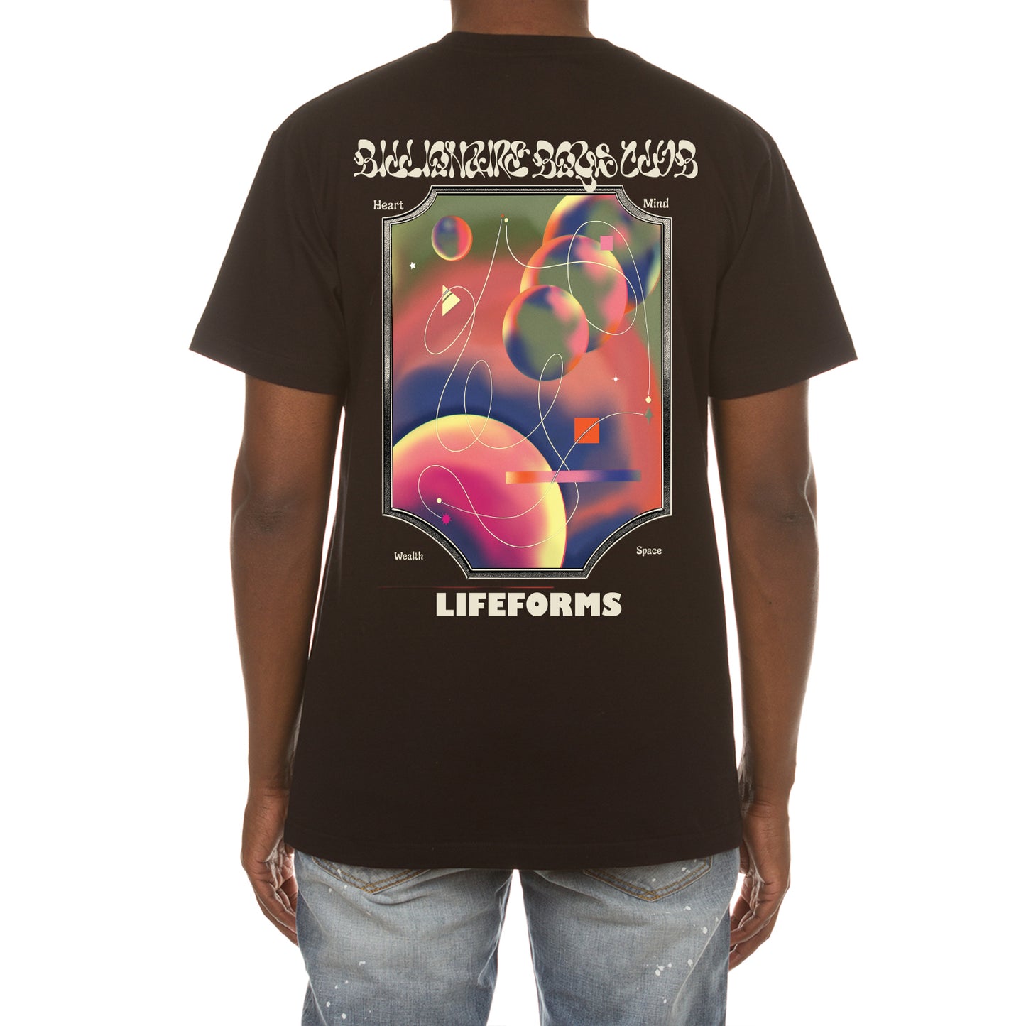 Billionaire Boys Club Mens T-Shirt Short Sleeve BB Lifeforms Tee 841-6209