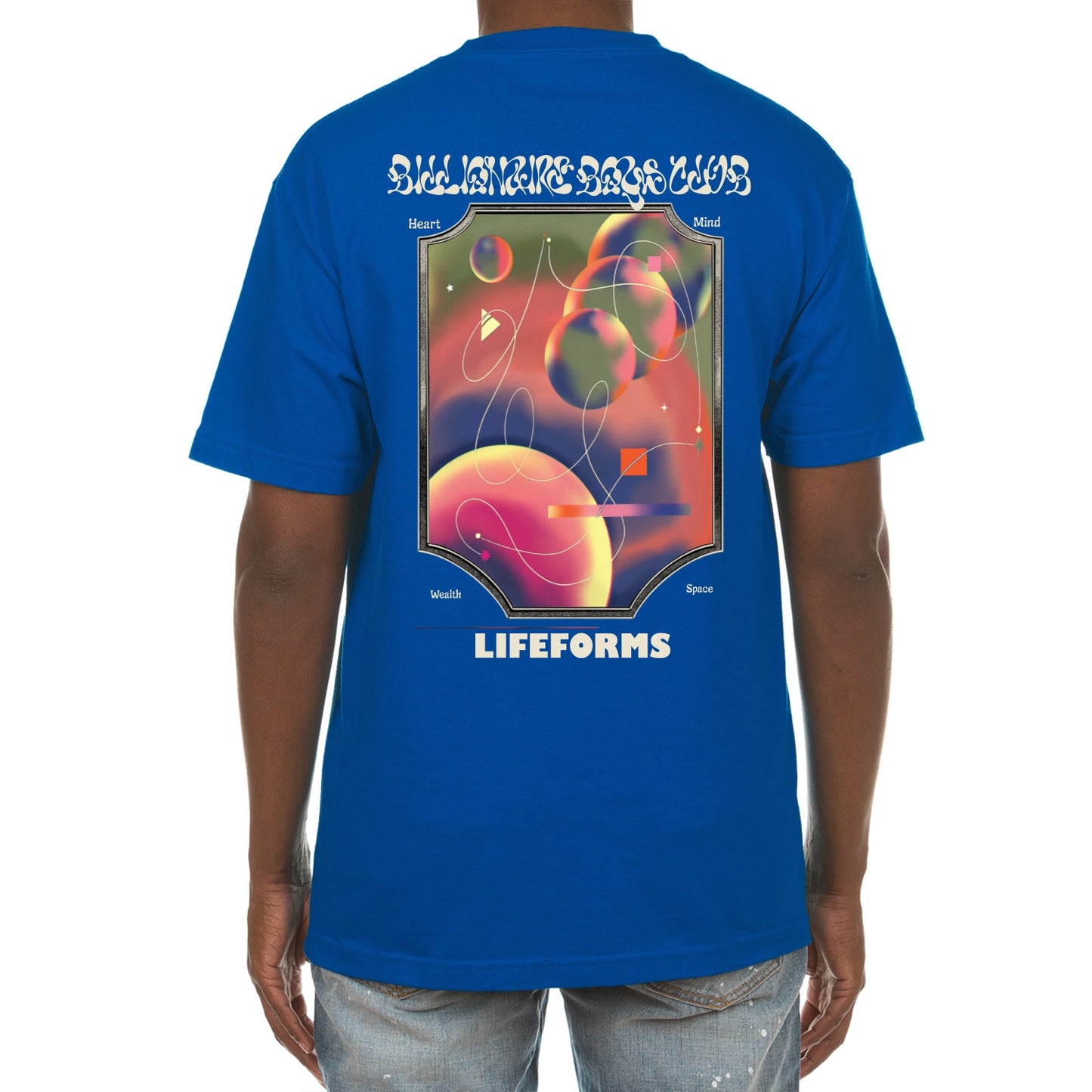 Billionaire Boys Club Mens T-Shirt Short Sleeve BB Lifeforms Tee 841-6209