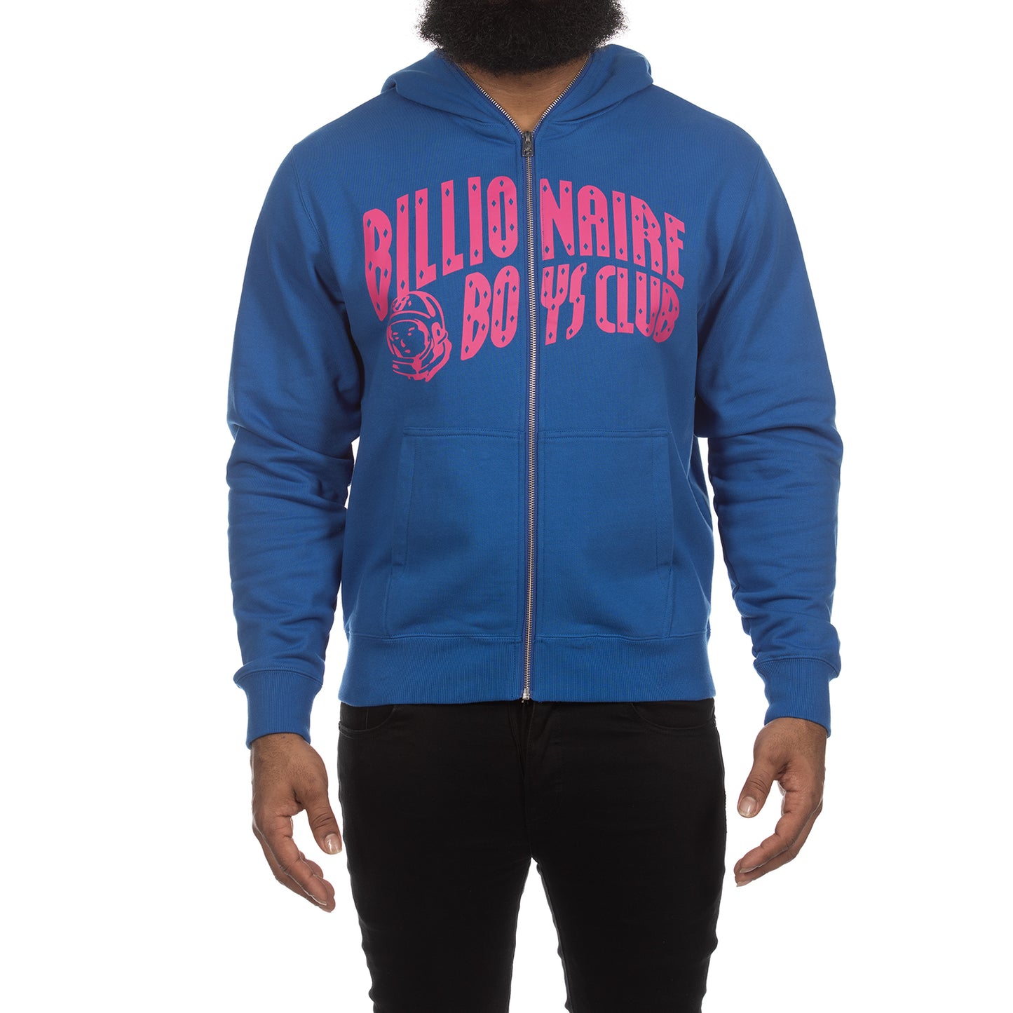 BILLIONAIRE BOYS CLUB CLOTHING MEN'S HOODIE BB ARCH FULL ZIP 841-6302