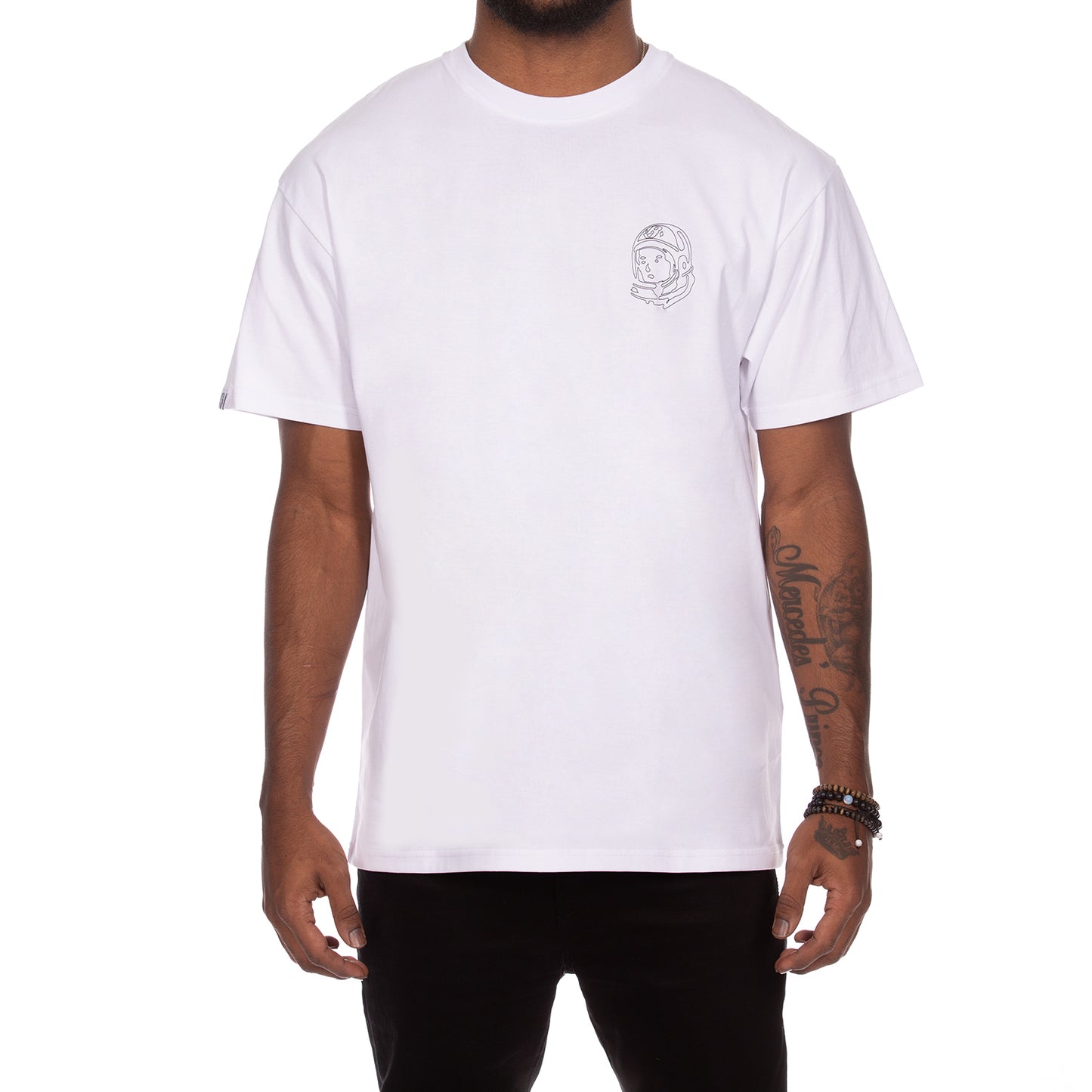 BILLIONAIRE BOYS CLUB CLOTHING MEN'S T-SHIRT BB LINEWORK SHORT SLEEVE KNIT 841-6303