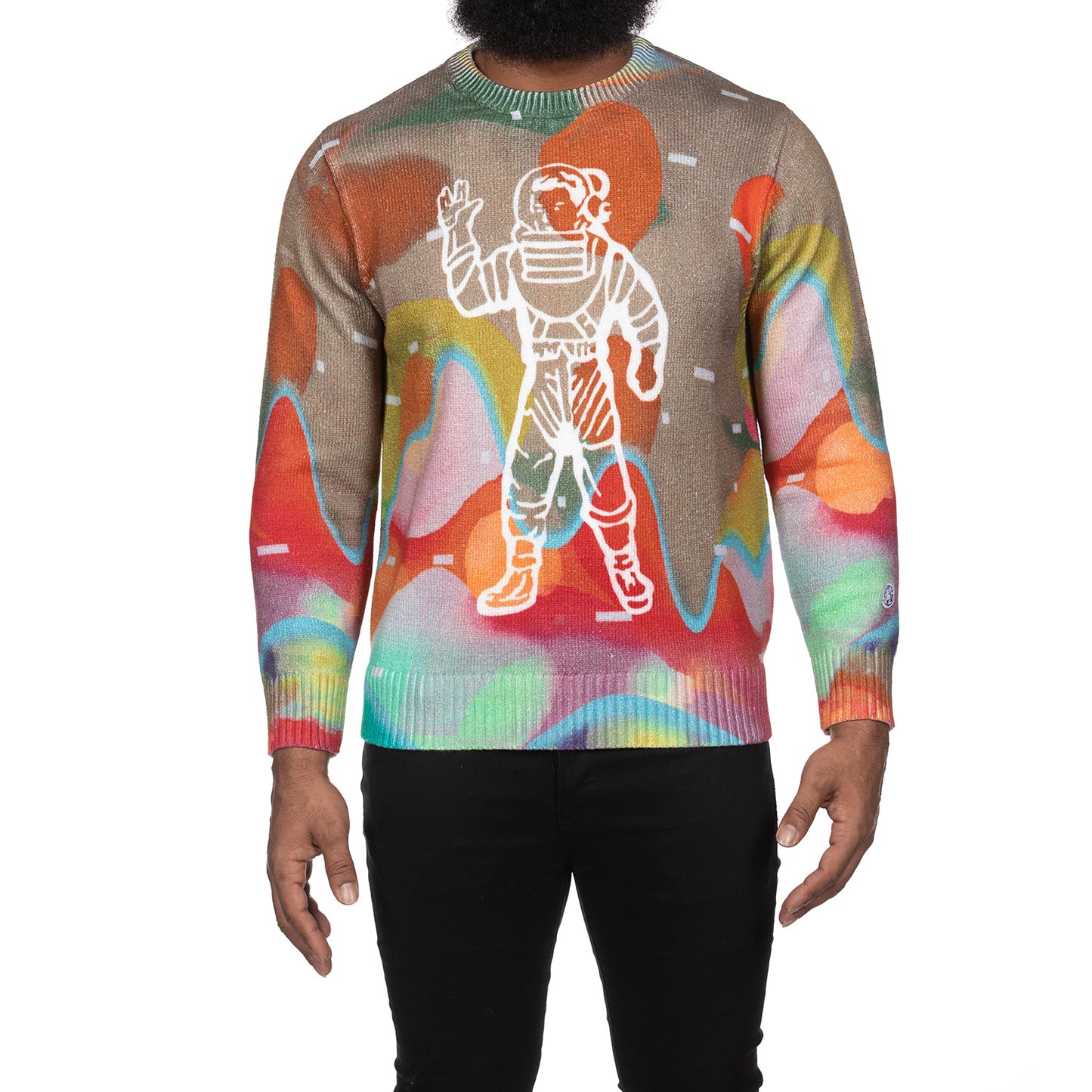 BILLIONAIRE BOYS CLUB CLOTHING MEN'S BB THERMAL ASTRO SWEATER 841-6501