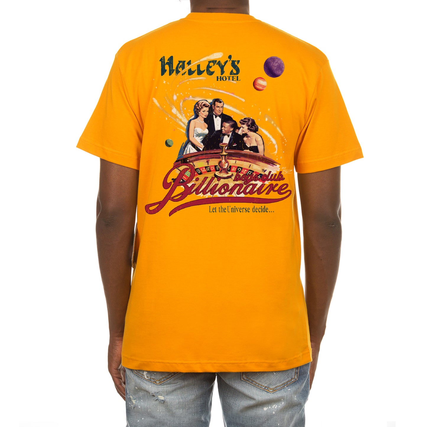 Billionaire Boys Club Clothing Mens T-Shirt BB Halley Hotel Tee 841-7203