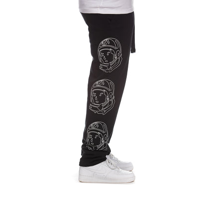 Billionaire Boys Club Clothing Men sweatpants BB Helmet Line jogger -Helmet leg design - 841-8108