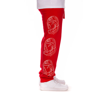 Billionaire Boys Club Clothing Men sweatpants BB Helmet Line jogger -Helmet leg design - 841-8108