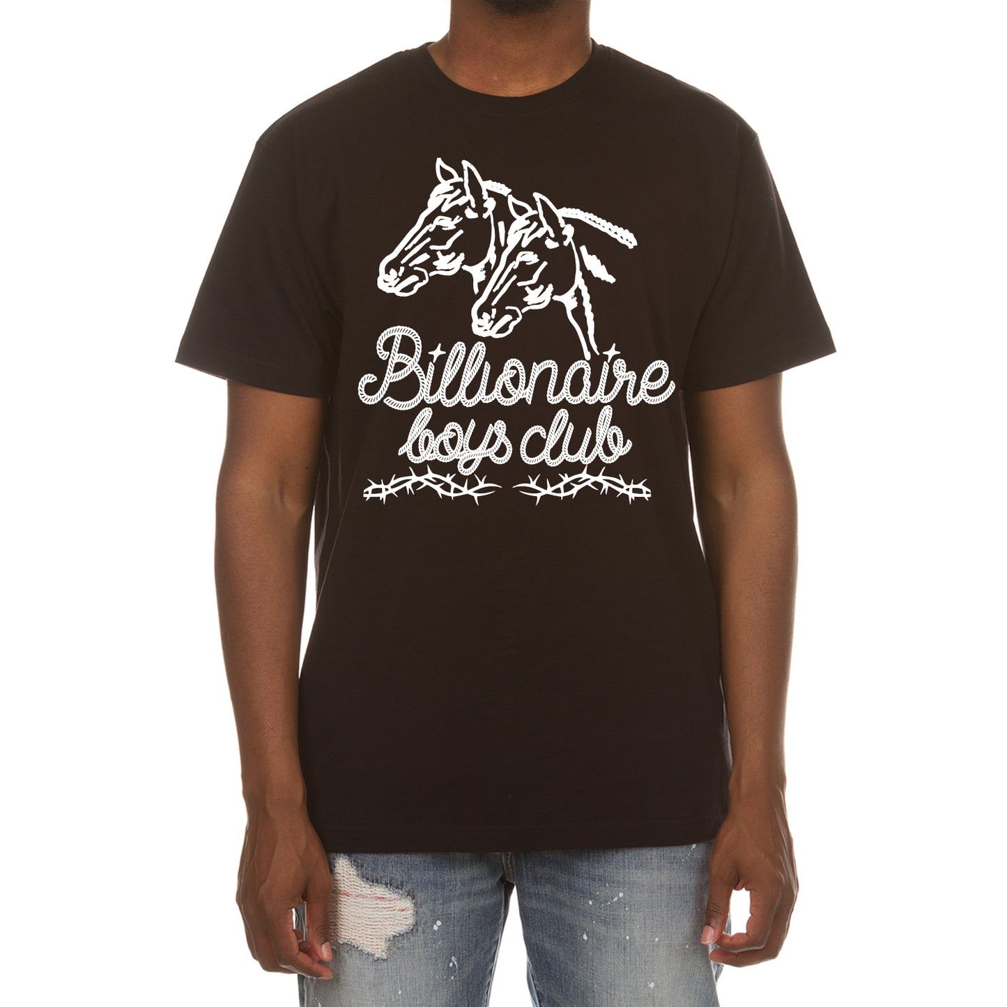 Billionaire Boys Club clothing men t-shirt BB Bronco ss knit tee 841-8203