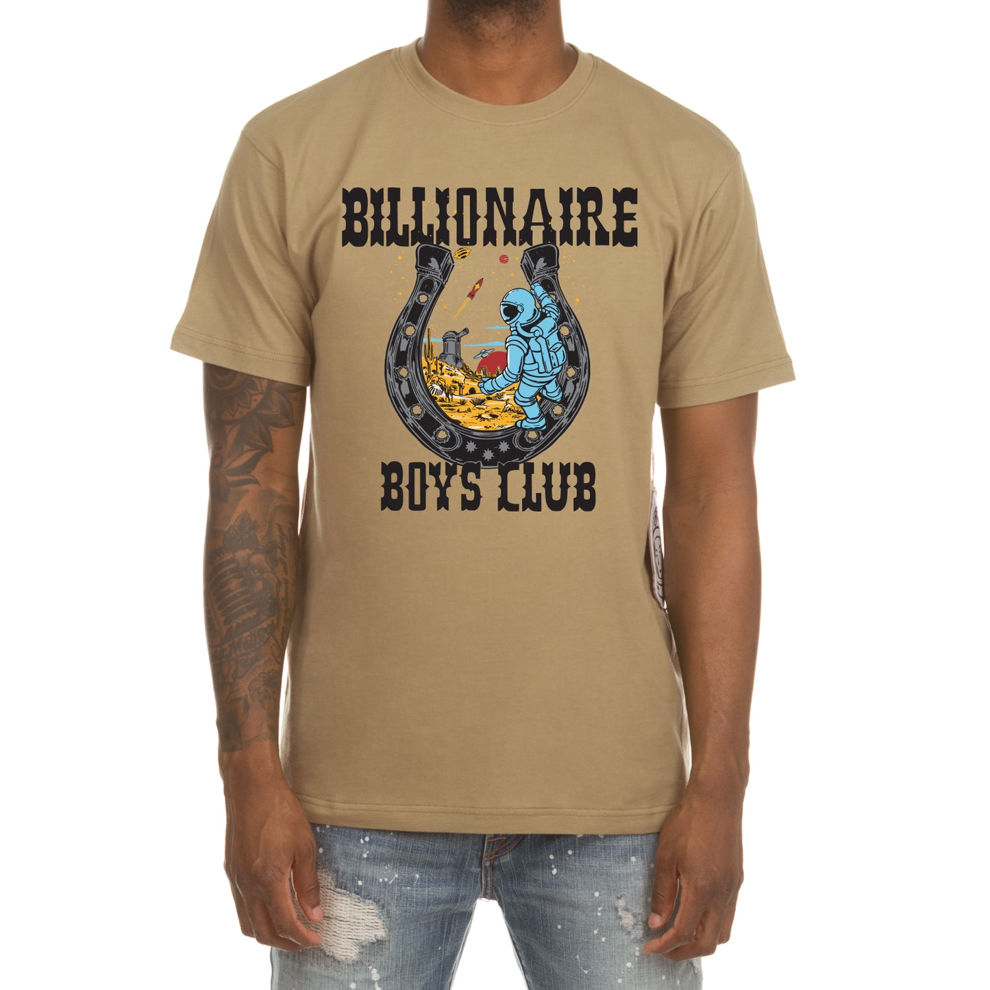 Billionaire Boys Club clothing men t-shirt BB Lucky knit tee 841-8204