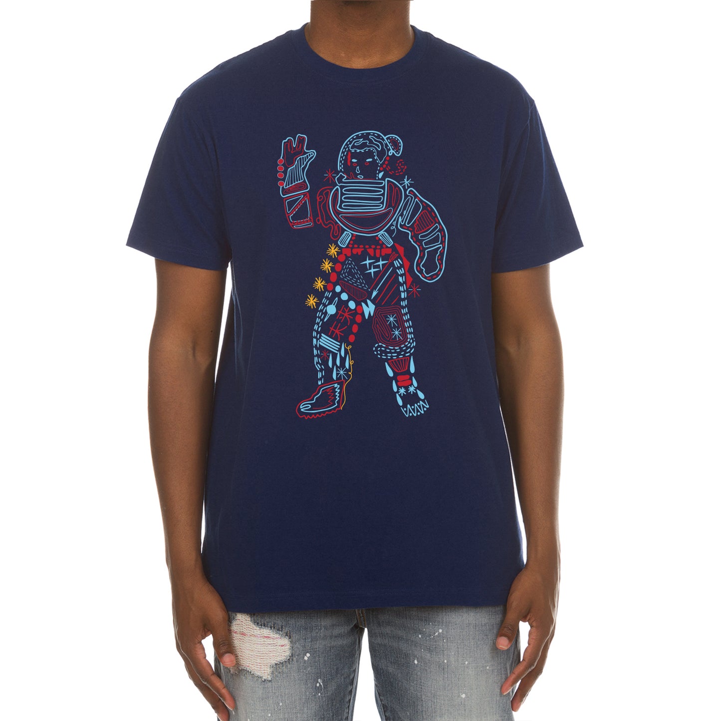 Billionaire Boys Club clothing men t-shirt Space and Time ss knit tee 841-8206