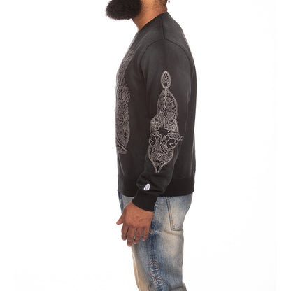 Billionaire Boys Club clothing men sweatshirt BB shooting star crewneck 841-8301