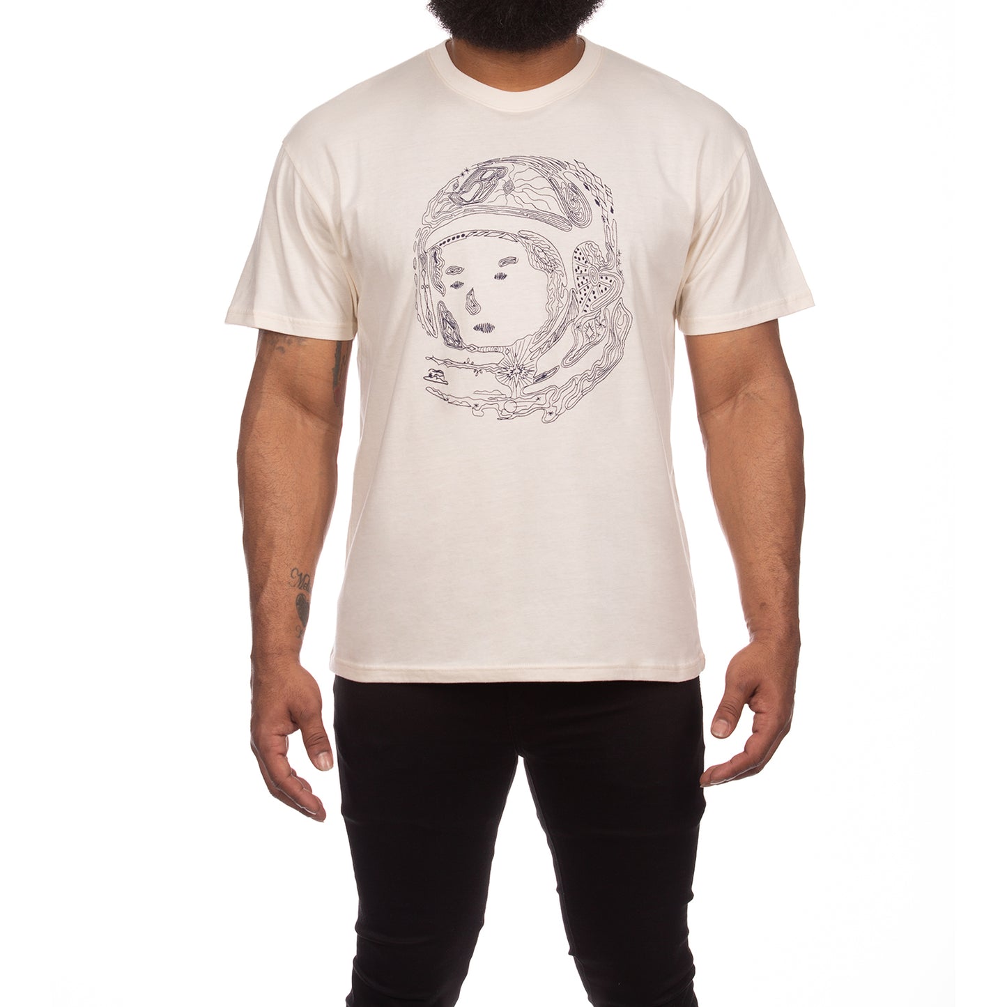 Billionaire Boys Club clothing men t-shirt helmet logo knit tee 841-8304