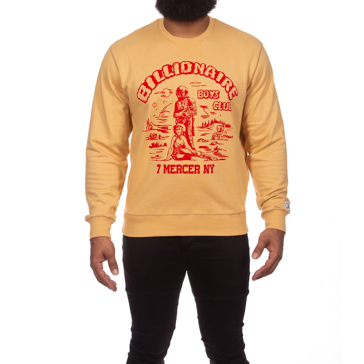 Billionaire Boys Club clothing men sweatshirt BB Frontierland crew neck 841-8306