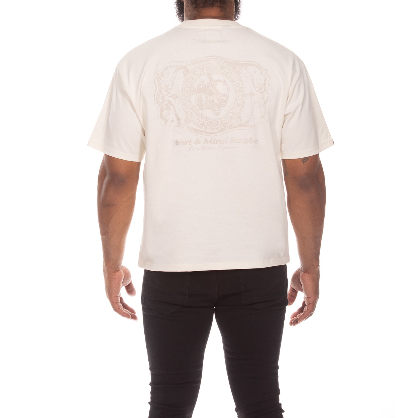 Billionaire Boys Club clothing men t-shirt BB Ride Stables knit tee cropped fit 841-8309