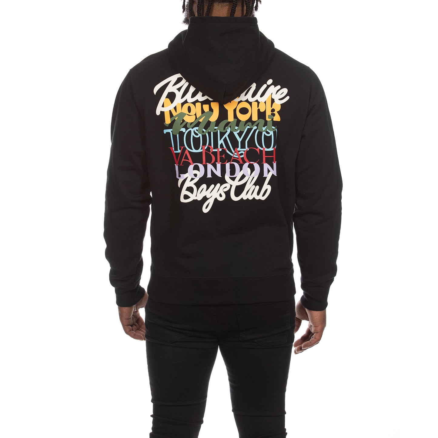 Billionaire Boys Club Clothing Men Hoodie BB World Tour pullover 841-8311