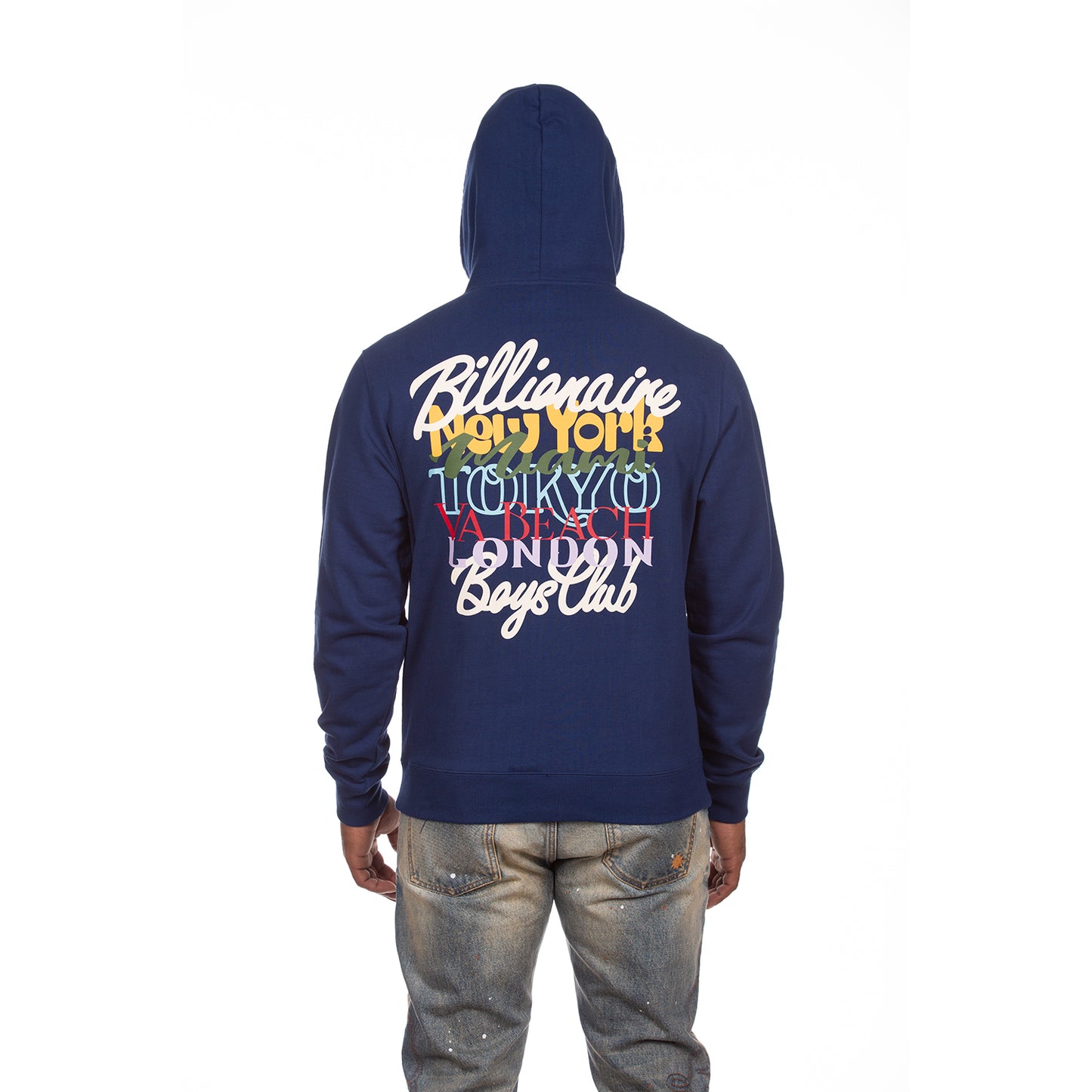 Billionaire Boys Club Clothing Men Hoodie BB World Tour pullover 841-8311