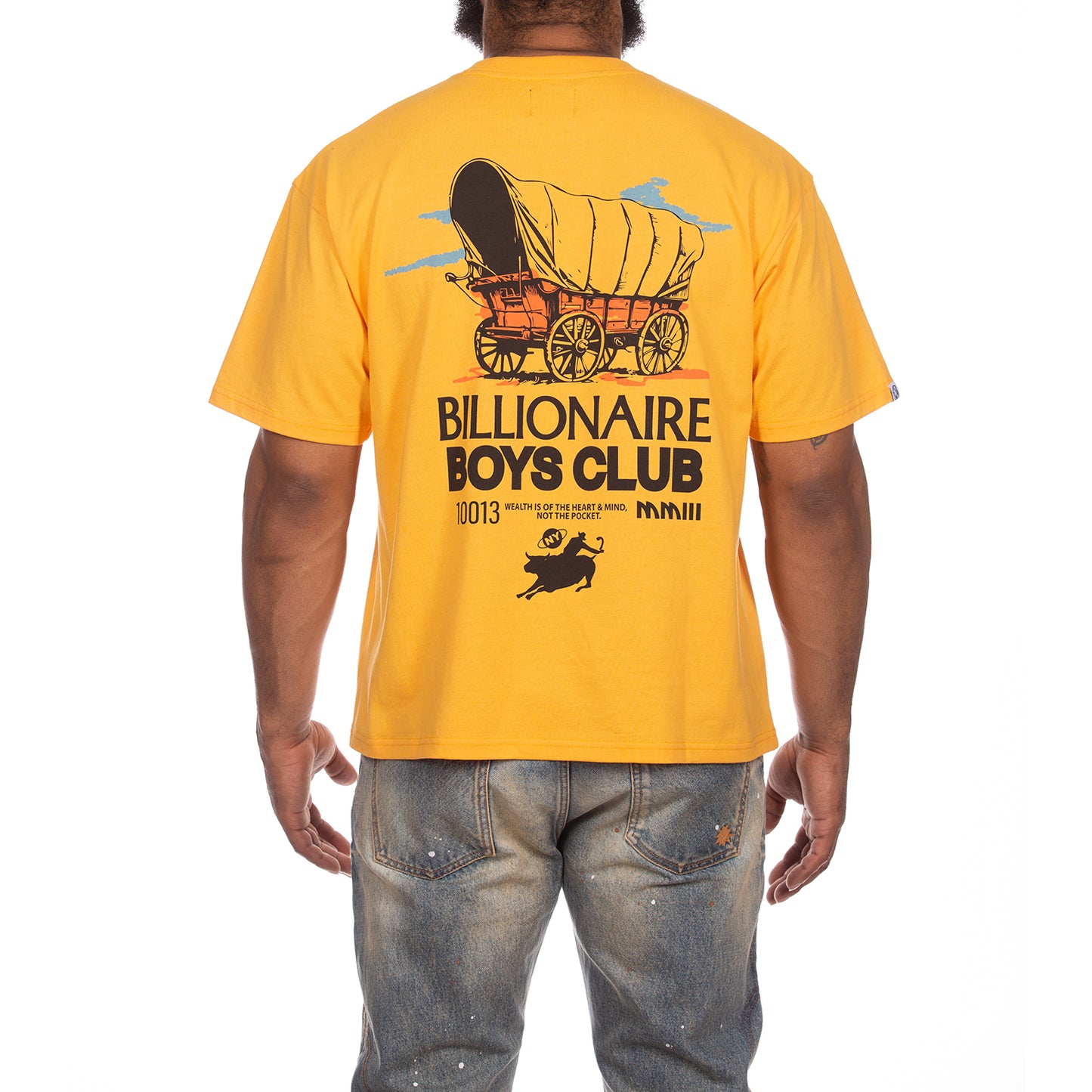 Billionaire Boys Club clothing men t-shirt BB Rodeo knit tee cropped fit 841-8312