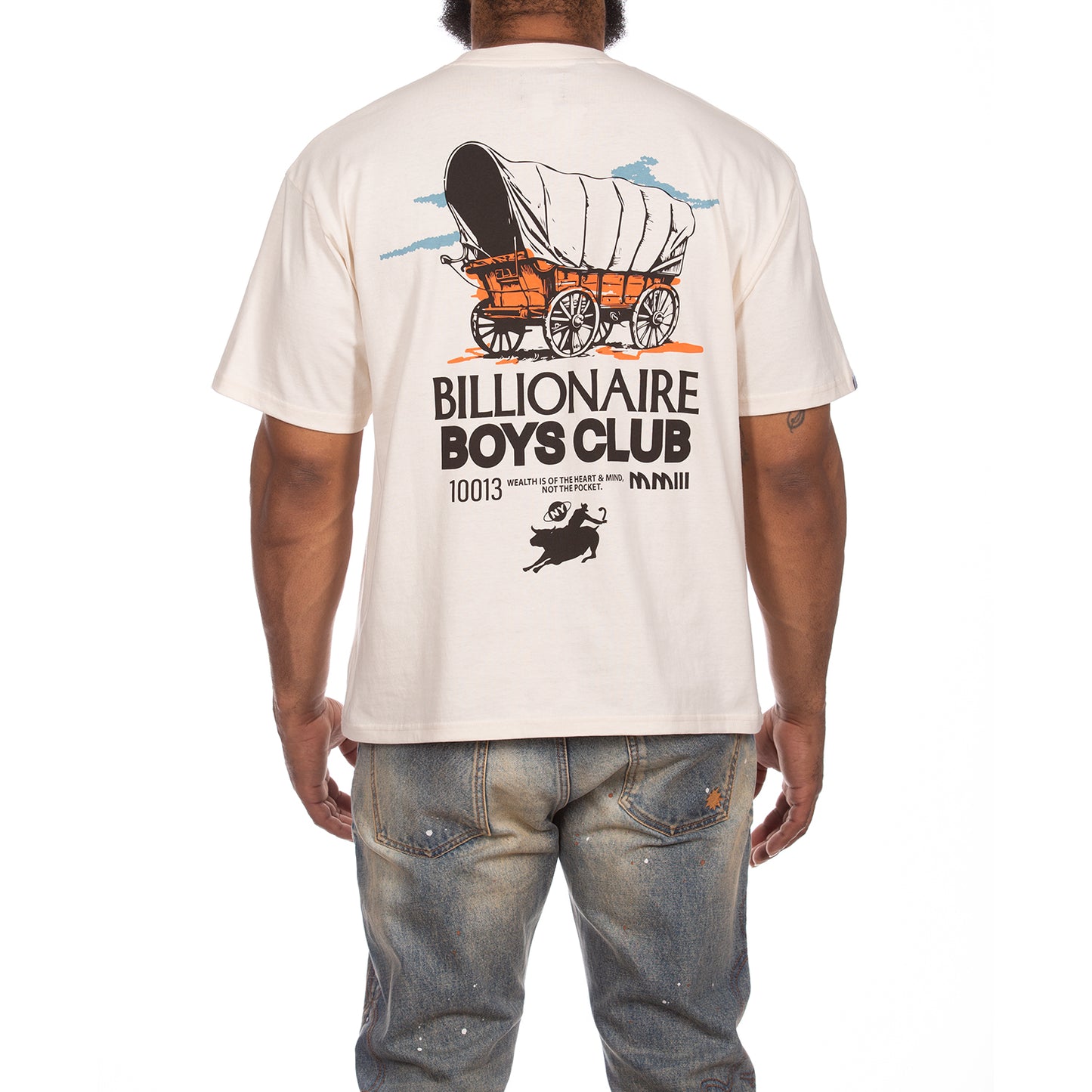 Billionaire Boys Club clothing men t-shirt BB Rodeo knit tee cropped fit 841-8312