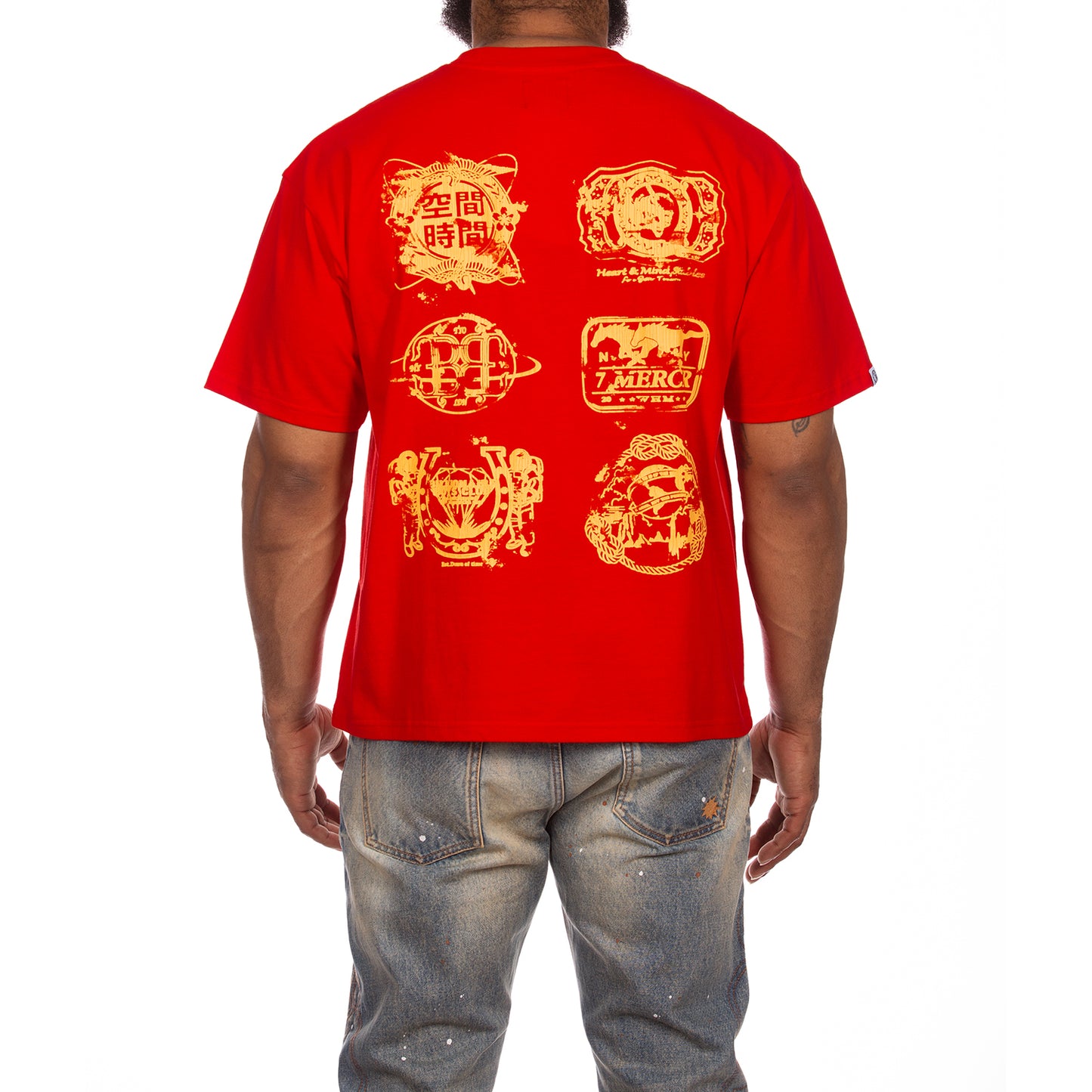 Billionaire Boys Club clothing men t-shirt BB Vaquero ss knit cropped fit tee 841-8314