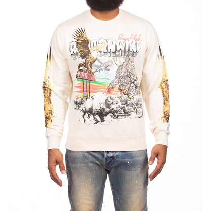 Billionaire Boys Club clothing men sweatshirt BB Desert Eagle crewneck 841-8316